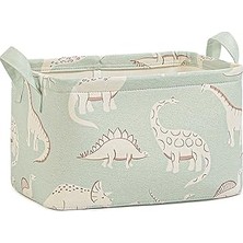 Nacario Textile Çocuk Odası Dinozor Sepet 30 x 21 x cm