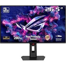 Nacario Rog Strix XG27ACDMS 26.5 Qd-Oled 2560X1440 0.03MS 280Hz 250CD Dp HDMI Usb-C Vesa 3yil Elmb, Hd