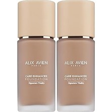 Nacario Alix Avien Kırışıklık Karşıtı Nemlendirici SPF30 Parlak Bitişli Fondöten Care Enhancer 818 H