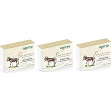 Nacario Doğal El Yapımı Eşek Sütü Sabunu 150 gr x 3 Adet