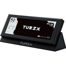 Nacario Turing Display 4.6 Inç Ikincil Ekran Si̇yah – 960X320 Çözünürlük, USB 9 Pin Bağlantı, Windows