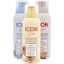 Nacario Cilt Bakım Köpüğü Vanılla 100 ml x Cheesecake 100 ml x Mılkshake 100 ml