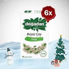 Nacario Dogadan Yılbaşı Paketi Beyaz Çay Sade 28 G x 6