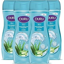 Nacario Duru Moods Deniz Mineralleri & Aloe Vera Duş Jeli Duş Lifi ile Birlikte 4X450ML