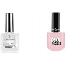 Nacario Gel Look Top Coat & Oje Seti