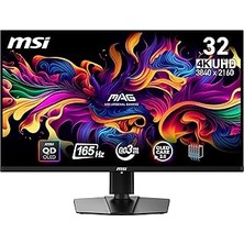 Nacario Msi 31.5" Mag 321UP Qd-Oled Monitör, Uhd, 16:9, Flat, Qd-Oled, 165Hz, 0.03MS Gtg Freesync Pr