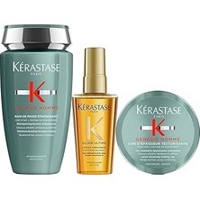 Nacario Genesis Yoğunlaştırıcı Set, Şampuan, Elixir Ultime Yağı Maske