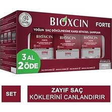 Nacario Bioxcin Forte Şampuan 3 Al 2 Öde
