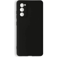 Aslanoğlu Store Samsung Galaxy S20 Fe Kılıf Nano Içi Kadife Silikon - Siyah