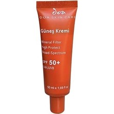 Nacario Doa Skin Care Mineral Filter Güneş Kremi SPF50+ (50ML)