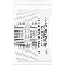 Nacario Walker Tape Duo-Tac Thin™ Protez Saç Bandı Oval ''c'' (2,0cm x 7.5cm) 36 Adet