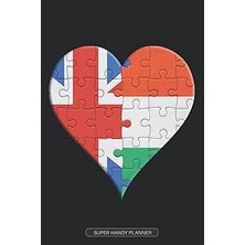 Nacario Planner: British Hungarian Flag United Heart Jigsaw Puzzle Flags Of Great Britain Hungary