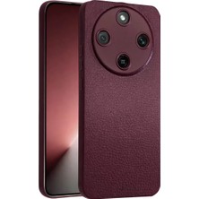 Aslanoğlu Store Huawei Honor Magic 8 Lite Thermax Silikon Kılıf - Bordo