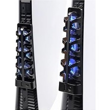 Nacario Ps5 Soğutucu LED Işıklı Sessiz Fan Usb3.0 Radyatör Isı Emici 5 Tp5-1