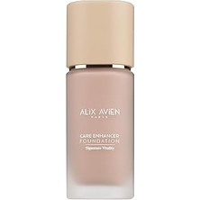 Nacario Alix Avien Kırışıklık Karşıtı Nemlendirici SPF30 Parlak Bitişli Fondöten Care Enhancer 802 Sandy Ro