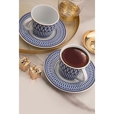 Nacario Kütahya Porselen Toledo 4 Parça Çay Takımı 12475