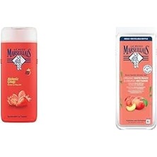 Nacario Le Petit Marseillais Duş Jeli Organik Akdeniz Çileği (400 Ml)+Le Petit Marseillais Duş Jeli Şeftali