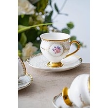 Nacario Acar Dianna 6 Kişilik Kahve Fincanı Takımı