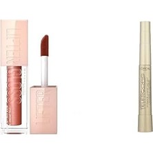 Nacario New York Lifter Gloss Nemlendirici Dudak Parlatıcısı- 009 Topaz + L'oréal Paris Telescop
