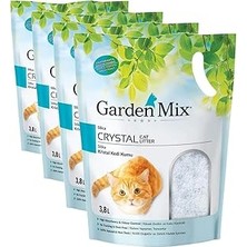 Nacario Garden Mix Gardenmıx Silica Jel Kumu 1-8 mm 3.8 Lt. (4 Paketi)