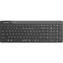 Nacario A4 FBK23 As Bluetooth+2.4ghz Kablosuz Q Türkçe Fn-Multimedya Sessiz Ince Özellikli Emoji
