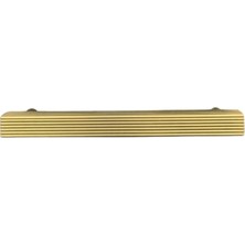Nacario System 8801 Çizgili Kalın Kulp Gold Branch Renk 320 mm Çok Renkli
