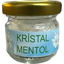 Nacario Buhurdanlık Sauna Hamam Için Doğal Kristal Mentol Kavanoz 10 gr Crystal Menthol