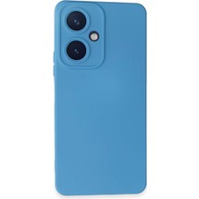 Aslanoğlu Store Vivo Y27 Kılıf Nano Içi Kadife Silikon - Mavi
