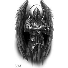 Nacario Bearpear Watchmen Geçici Şovalye Dövmesi Knight Tattoo