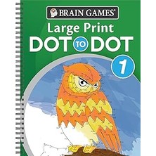 Nacario Brain Games - Large Print Dot-To-Dot 1