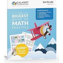 Nacario Calvert Clubhouse: The Biggest Book Of Math Practice For 3rd Grade