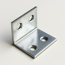 Nacario L Demiri 30X20X20 mm Metal Gönye (50 Adet) Raf Köşe Sabitleme Mobilya Bağlantı Destek Parçası
