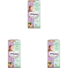 Nacario Canbebe Bebek Bezi 6 Beden (15-27 Kg) 62 Adet (3 Paketi)