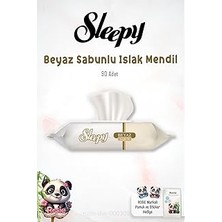 Nacario Sleepy Beyaz Sabun Kokulu Islak Havlu Mendil 90 Adet Rosie