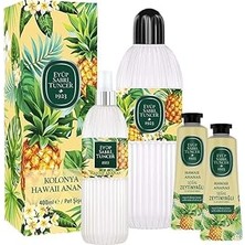 Nacario Hawaii Ananas Kolonya 400 Ml, 150 ml 2 Adet El Vücut Kremi 50 ml