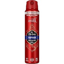Nacario Captain Erkek Sprey Vücut Deodorantı 250 ml Xl Büyük Boy