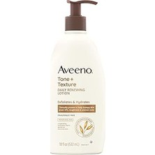 Nacario Aveeno Tone + Texture Eksfoliye Edici Nemlendirici Günlük Vücut Losyonu 532ML