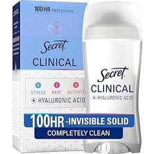 Nacario Secret -"gizli Güç Görünmez Katı Kadınların Antiperspirant Deodorant Tamamen Temiz Koku,