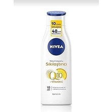 Nacario Nivea Sıkılaştırıcı Vücut Losyonu Q10 C 250ML,48 Saat Nemlendirme,10 Günde Sıkılaş