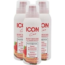 Nacario Cilt Bakım Köpüğü Strawberry & Cheesecake 100 Ml- 3'lü Set