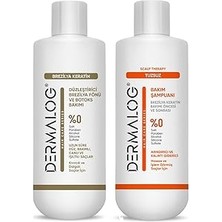 Nacario Brezilya Fönü - Keratin Bakımı & Kalıcı Düzleştirici Onarıcı Bakım Seti