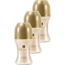 Nacario Avon Far Away Kadın Rollon 50 Ml. Üçlü Set