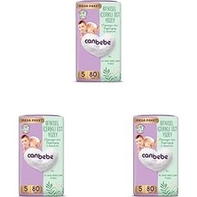 Nacario Canbebe Bebek Bezi 5 Beden (11-18 Kg) 80 Adet (3 Paketi)