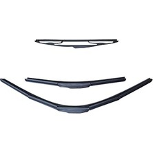 Nacario VASS41 Ön Cam Arka Cam Silecek Seti Peugeot 206 Hb Hatchback 1998-2010