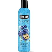 Nacario Deep Fresh Peeling Etkili Arındırıcı Duş Jeli Yaban Mersini 400 ml