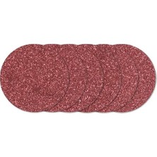 Nacario Professional Accessories 6 Adet Zımpara Diski (Ahşap Boya Için, Ø 50 Mm, Granülasyon P120,