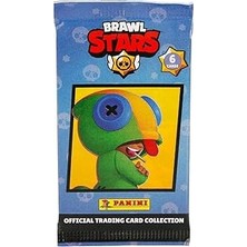 Nacario Panini Brawl Stars Trading Card, 6 Kart, Resmi Koleksiyon Paketi