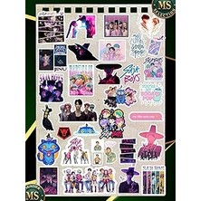 Nacario Kpop Demon Huntrix Saja Boys Sticker Seti 31 Adet Suya Dayanıklı