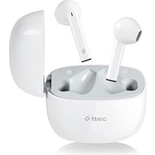 Nacario Airbeat Go Gerçek Kablosuz Tws Bluetooth Kulaklık - Beyaz
