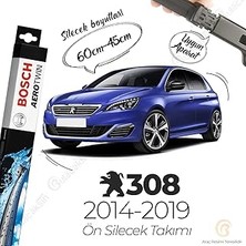 Nacario Peugeot 308 Muz Silecek Takımı (2014-2019) Aerotwin